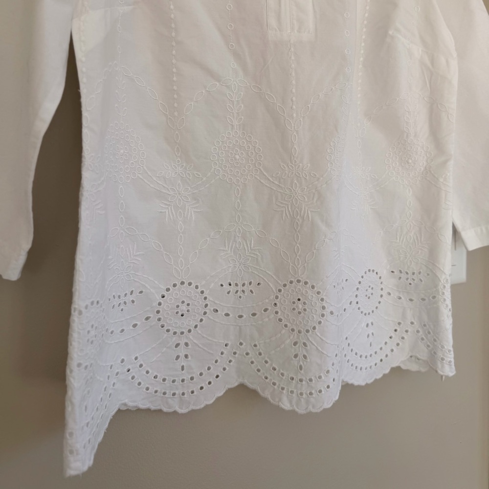 Talbots White Top - Picture 6 of 7